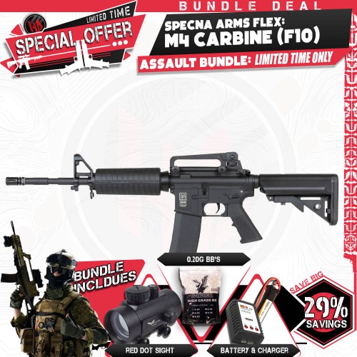 ASSAULT BUNDLE: Specna Arms SA-F10 FLEX GATE X-ASR, SAVE BIG with our Assault Bundles